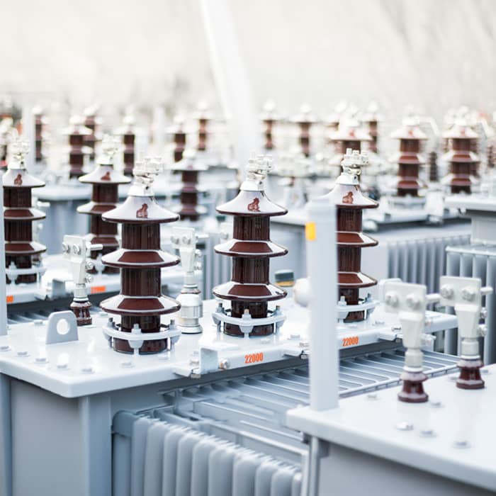 "Instalación de transformadores eléctricos, grupo de ttransformadores"