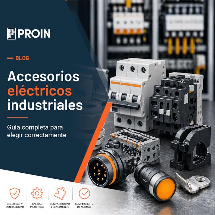 "Accesorios eléctricos industriales: borneras, fusibles y conectores para instalaciones de alta tensión - PROIN Costa Rica"