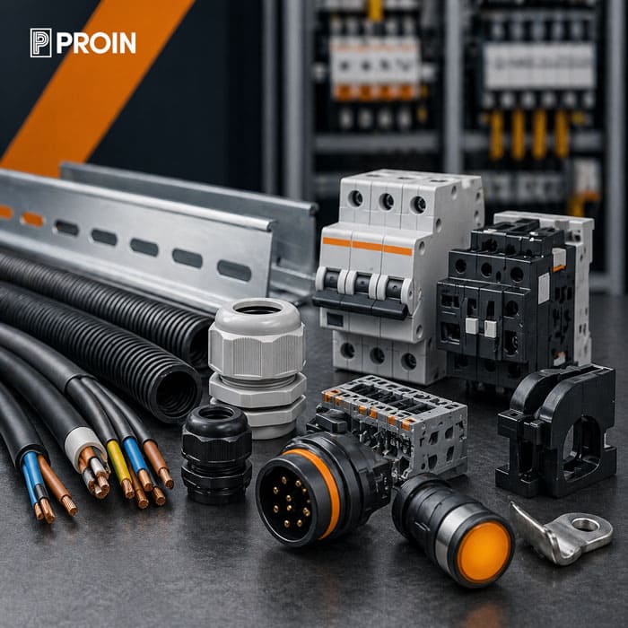 "Accesorios eléctricos industriales - PROIN Costa Rica"
