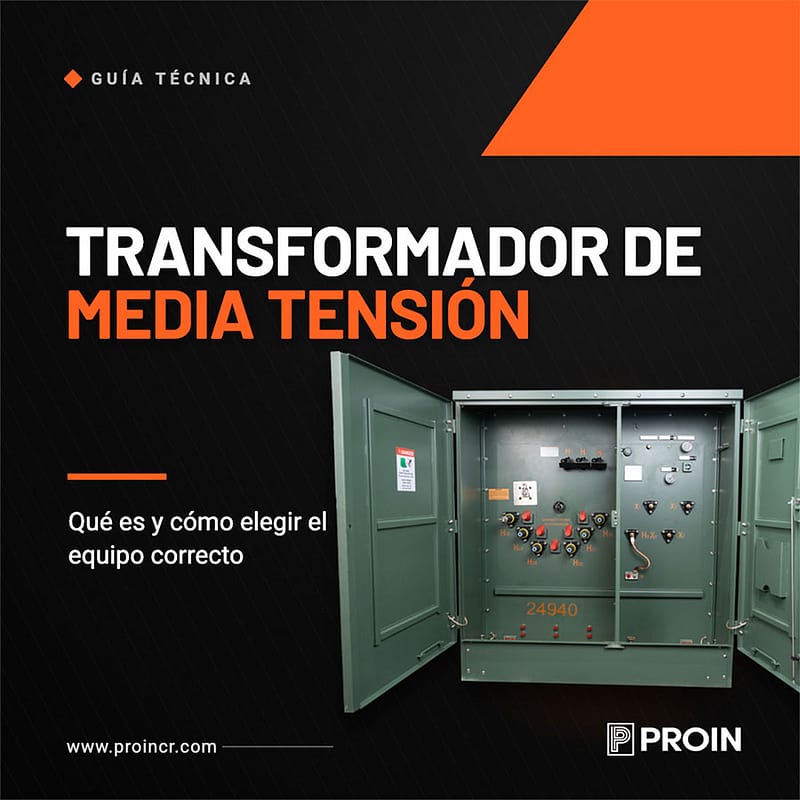 Transformador media tensión